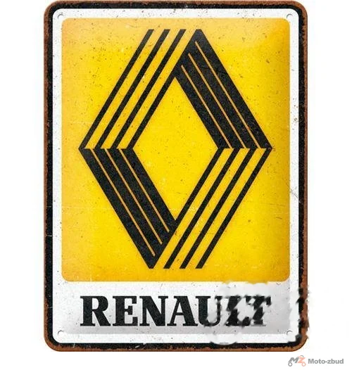 Tablica plakat 15X20 renault logo 26313