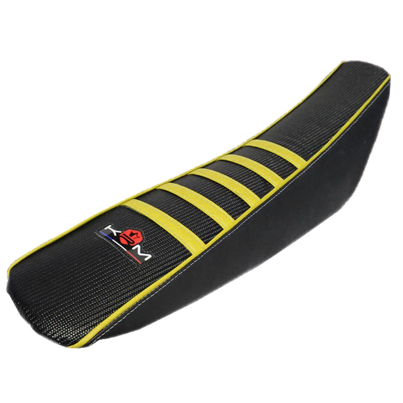 Pokrowiec siedzenia KRM Pro Ride czarno żółty Yamaha DT / MBK x-limit 2003-2011 r. — ujęcie 1