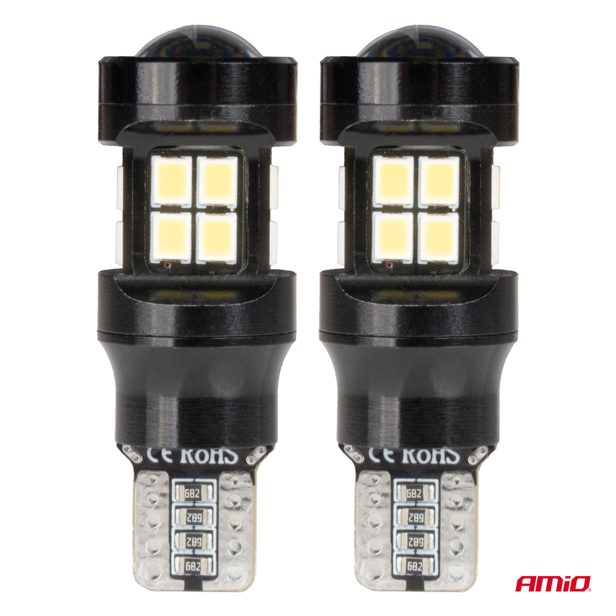 Żarówki LED CANBUS T15 W16W 15SMD 2835 White 12 V 24 V — ujęcie 2