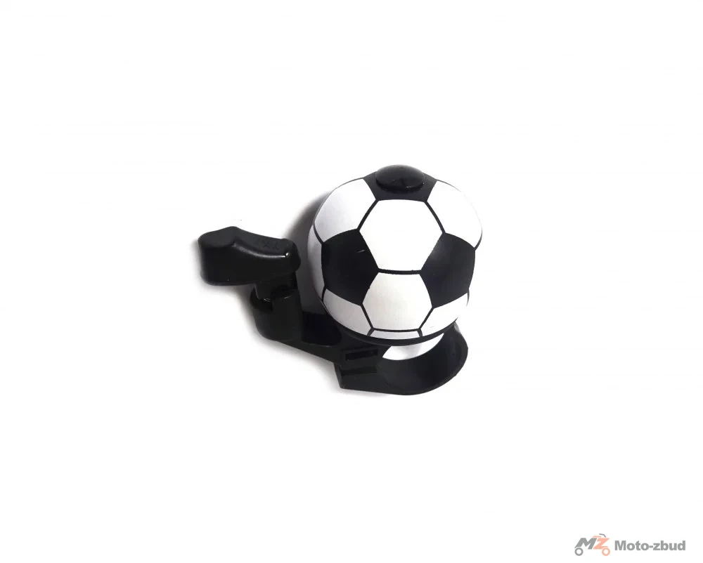 Dzwonek Mini piłka biało-czarna — ujęcie 2