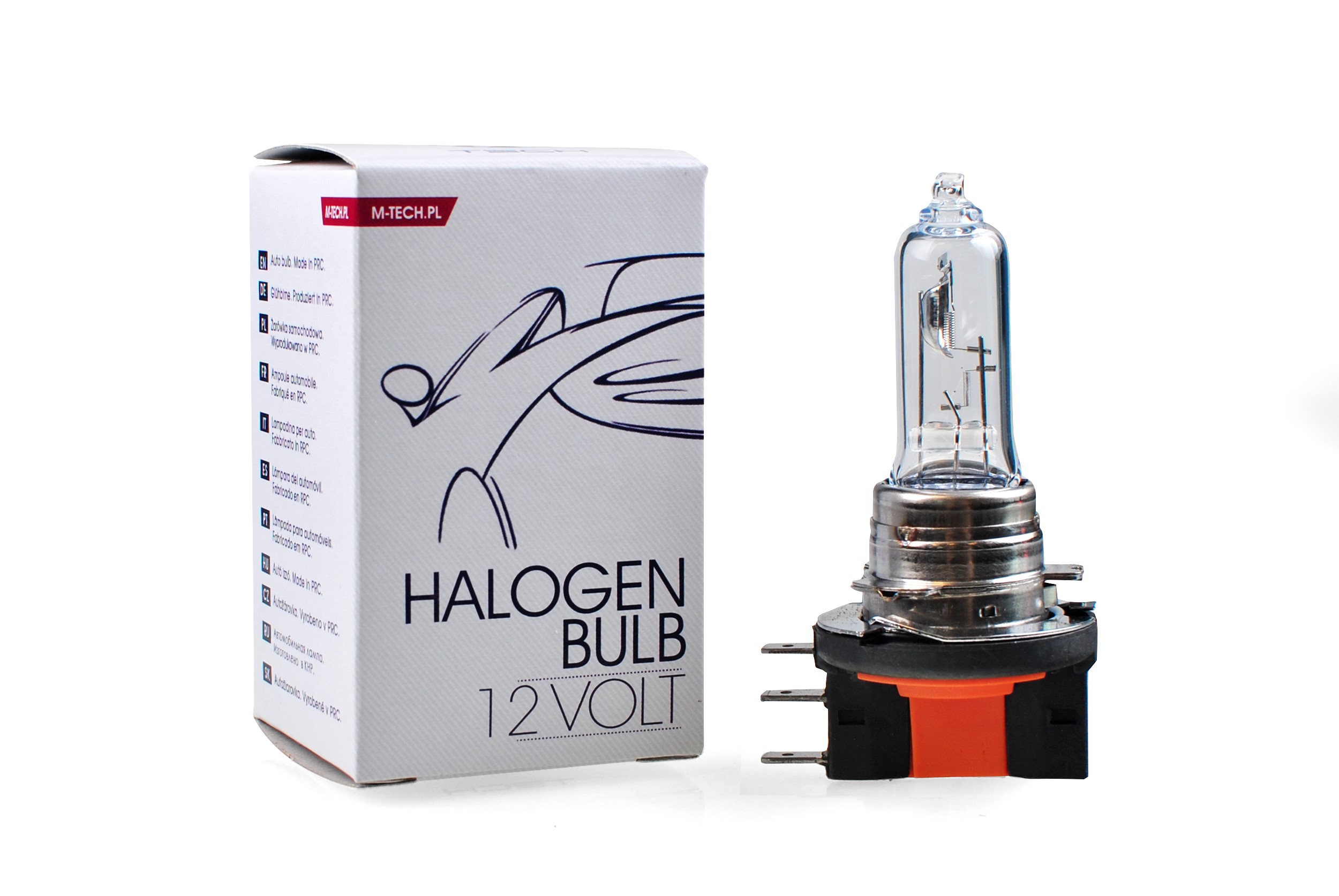 Żarówka halogenowa H15 12 V 55/15W M-Tech Z63 — ujęcie 2