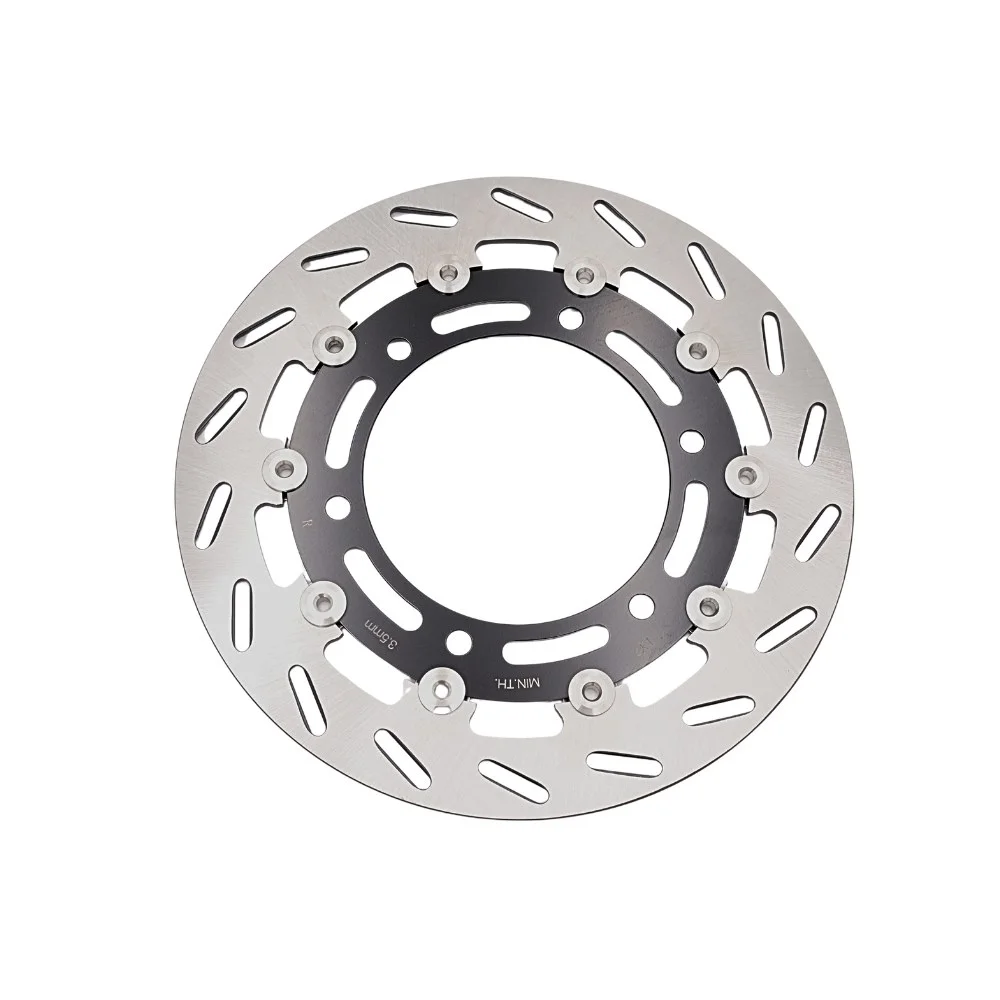 Junak M12VINTAGE400 tarcza (H300) "pływająca" hamulca hydraulicznego przód (prawa) (moc.6 śrub) (śr.wew.135 mm)
