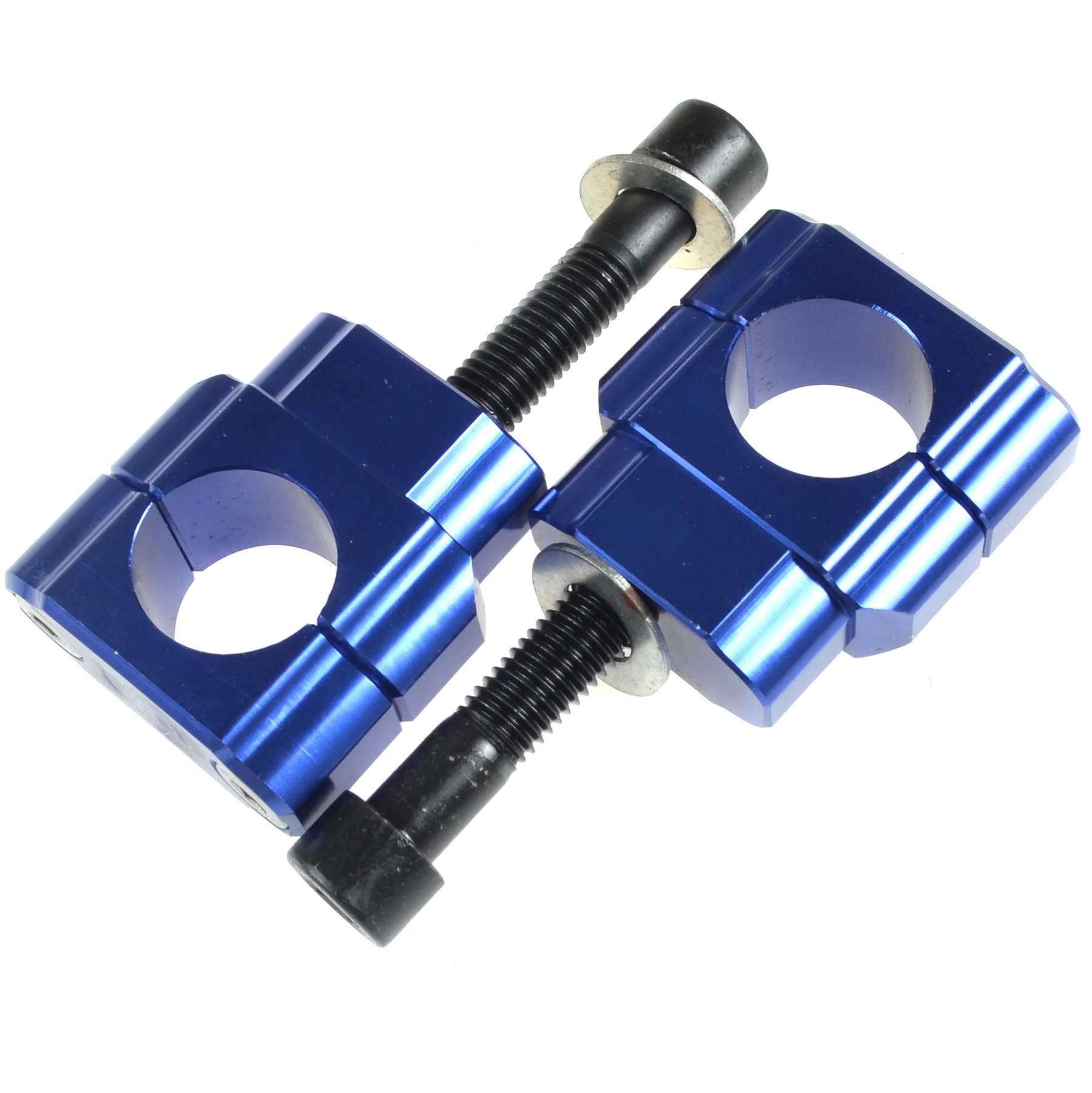 Adapter kierownicy wieżyczki 28 mm niebieskie uniwersalne — ujęcie 1