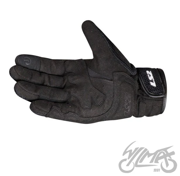 Rękawice motocyklowe LS2 Kubra damskie Black — M — ujęcie 2