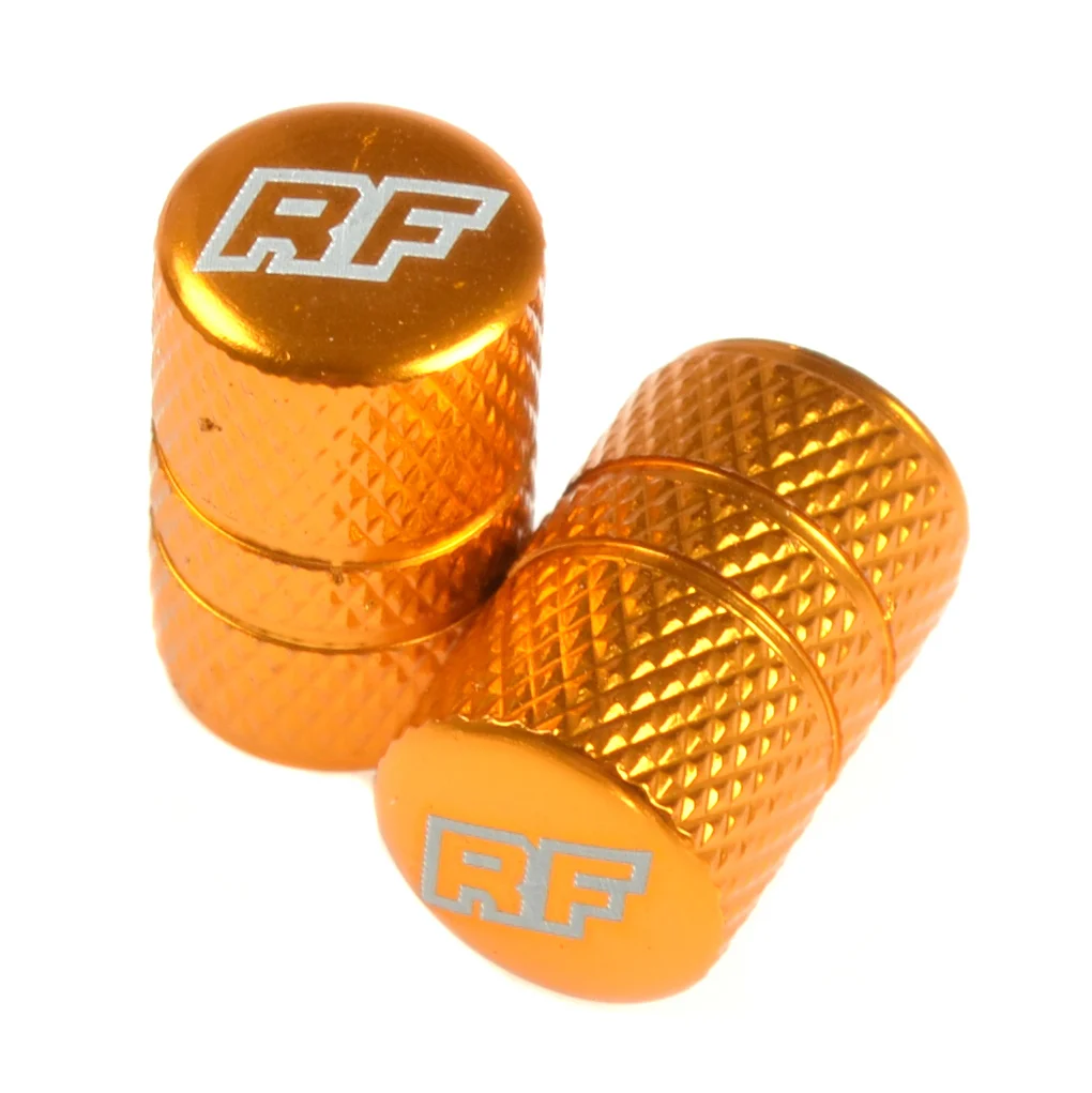 Nakrętka wentyla Racing Force TP4 aluminium złota 2szt — ujęcie 1
