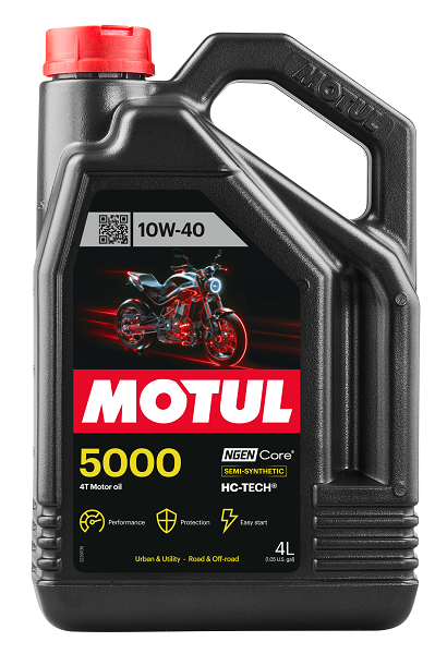 Olej 10W40 MOTUL 5000 4T 4 l MOTUL 104056