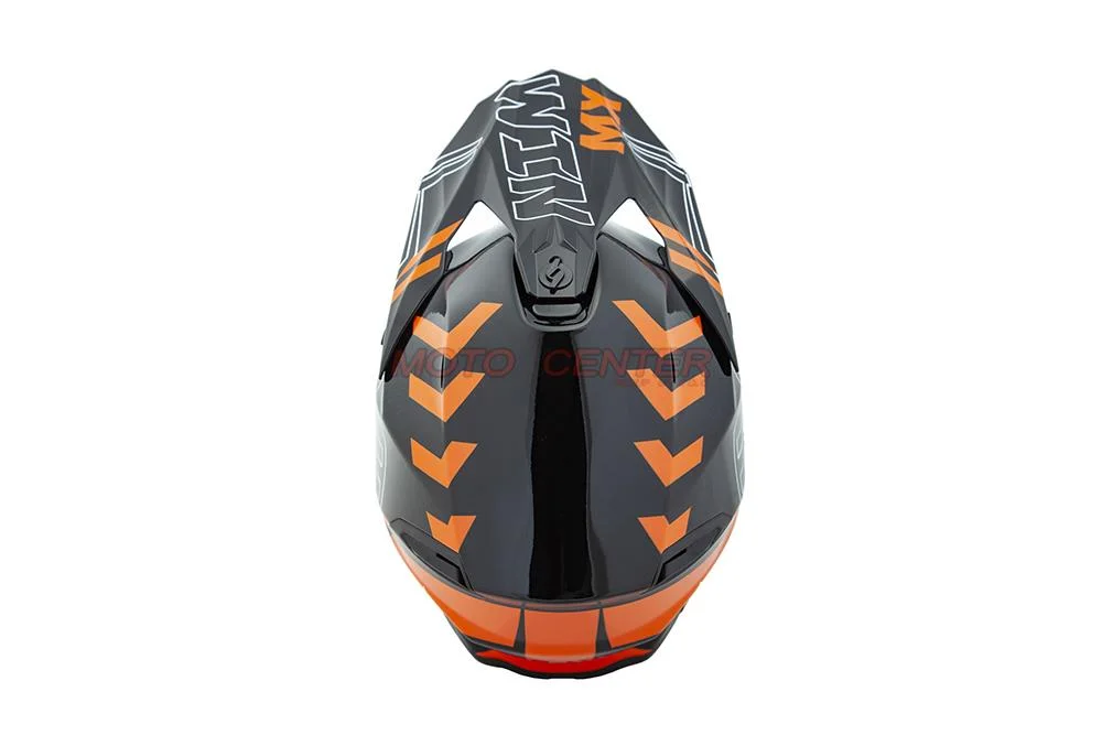 Kask crossowy BLEXX MD-902 czarny/pomarańczowy Matowy rozmiar XS Homologacja ECE R22.06 — ujęcie 5