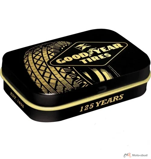 Miętówki Nostalgic-Art Mintbox — GOODYEAR 125 YEARS TIRE — 4 × 15 g