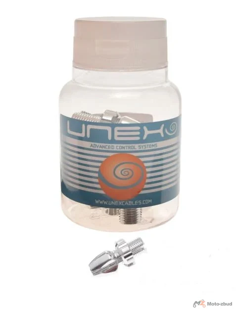 Śruby regulacji linki UNEX 10 mm alu rowerowa 10 szt.