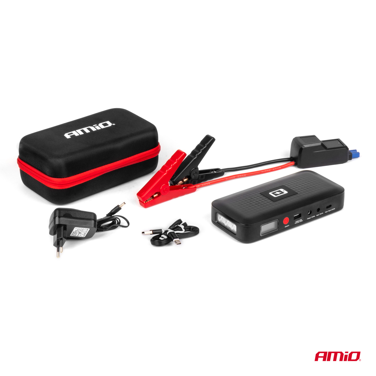 Urządzenie rozruchowe booster jump starer powerbank 12 V 12 Ah 800A — ujęcie 4