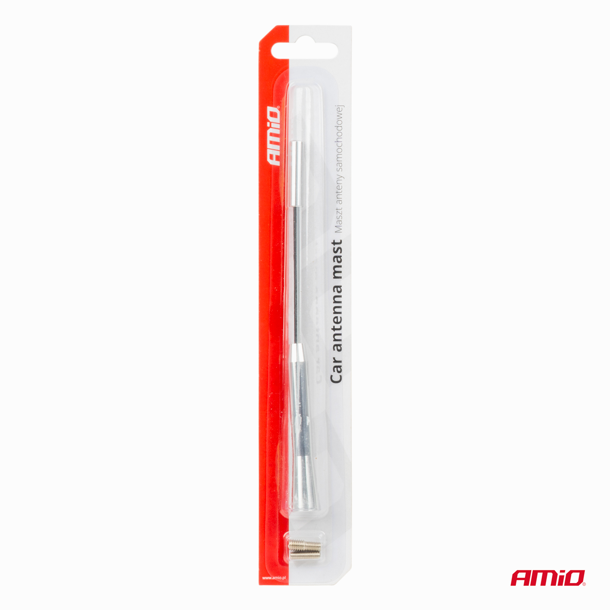 Antena samochodowa maszt anteny 20 cm 5/6mm adapter ANTM05 — ujęcie 3