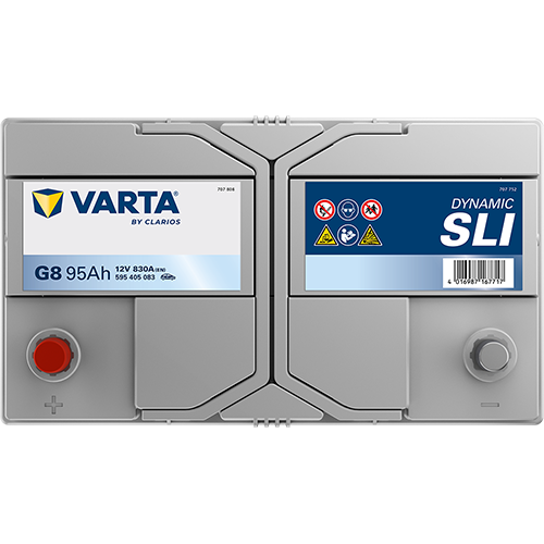 Akumulator 95 Ah 830A 306×173×225/L+ Varta 595405083K262 — ujęcie 4
