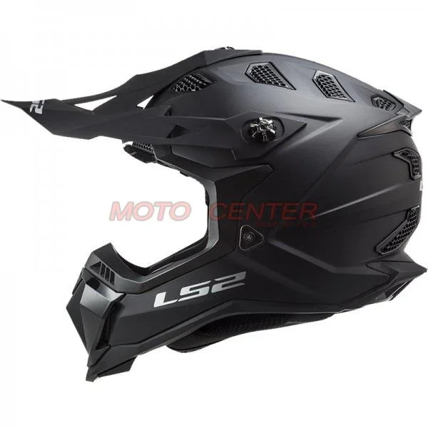 Kask crossowy LS2 MX700 Subverter EVO NOIR czarny mat L — ujęcie 2
