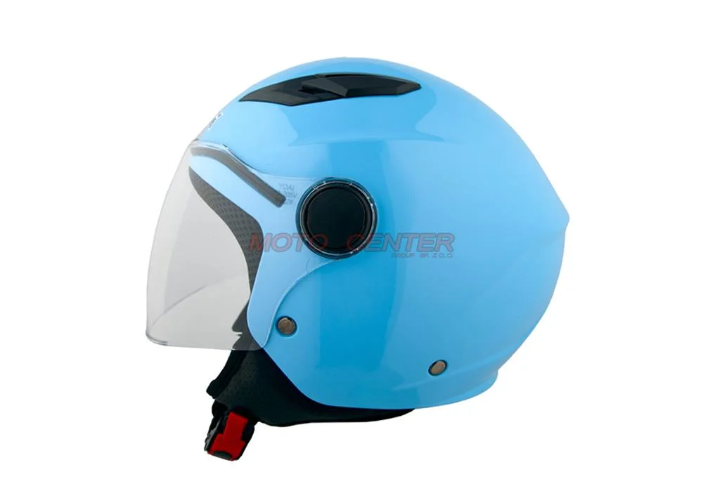 Kask motocyklowy otwarty dziecięcy BLEXX YA-215 niebieski S ECER22.06 — ujęcie 3