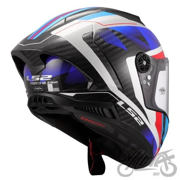 Kask LS2 FF805 Thunder gp Aero Raute BLU.Red-06 — rozmiar M — ujęcie 4