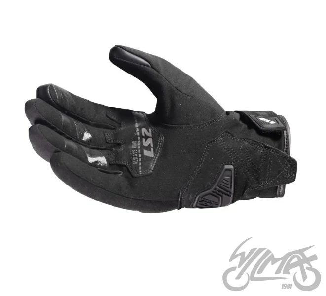 Rękawice motocyklowe LS2 Jet III męskie Black — M — ujęcie 2