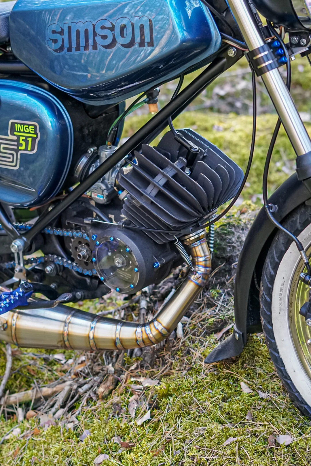 Tłumik Simson racing 85-110 cm³ DPR Performance · czarna Evo (VM7435) — ujęcie 7