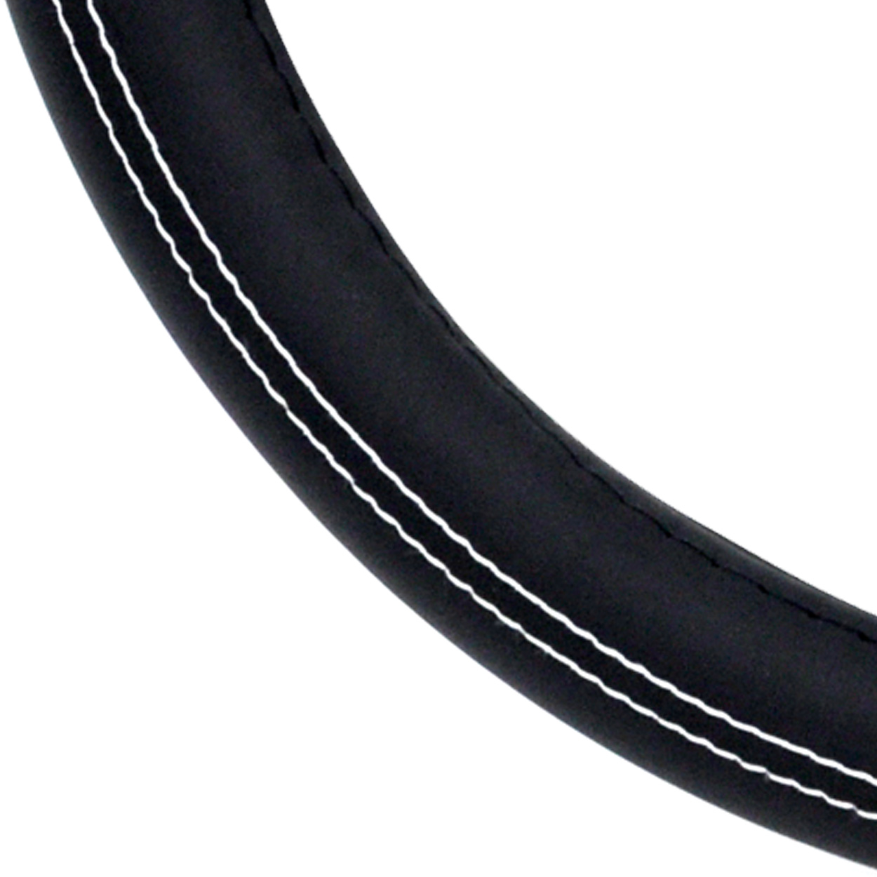 Pokrowiec nakładka na kierownicę samochodową M 37-39cm SWC-15-M — ujęcie 2