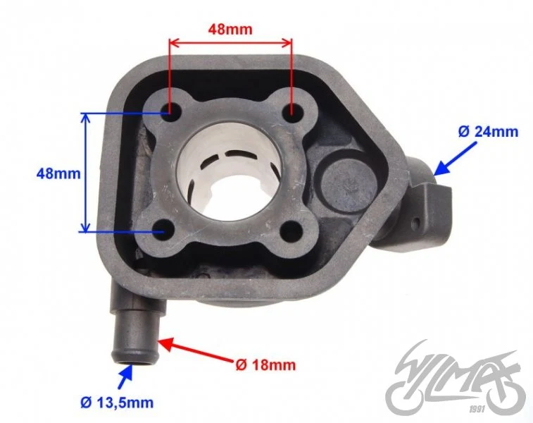 Cylinder ceramiczny do Peugeot Speedfight, tłok Ø40 mm — AYC3109 — ujęcie 4