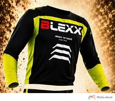 Bluza crossowa BLEXX AT-5110 czarna/seledynowa XL — ujęcie 1