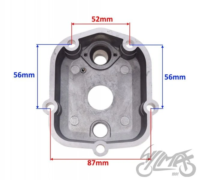 Głowica cylindra D50B0 70 cm³ — komora 47 mm — AY32103C — ujęcie 3