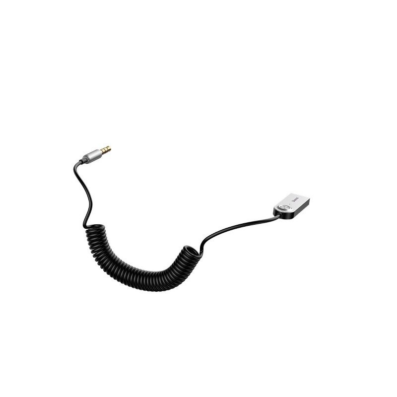 Adapter audio Bluetooth 5.0 Baseus USB, AUX czarny — ujęcie 3
