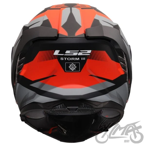 Kask LS2 FF818 Storm III Komai Black Red — rozmiar M — ujęcie 4