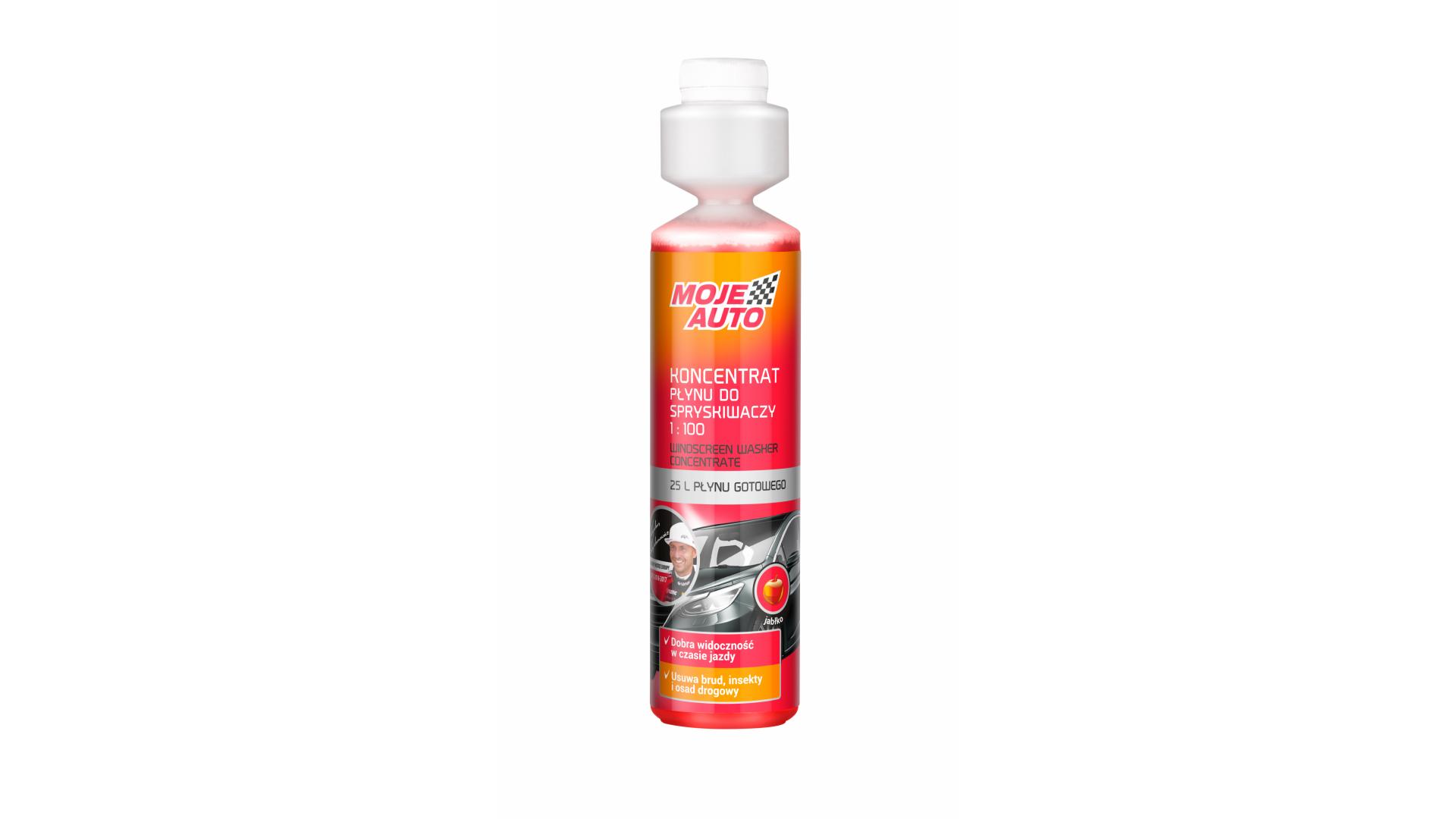 Koncentrat Płynu do Spryskiwaczy - 250 ml Jabłko