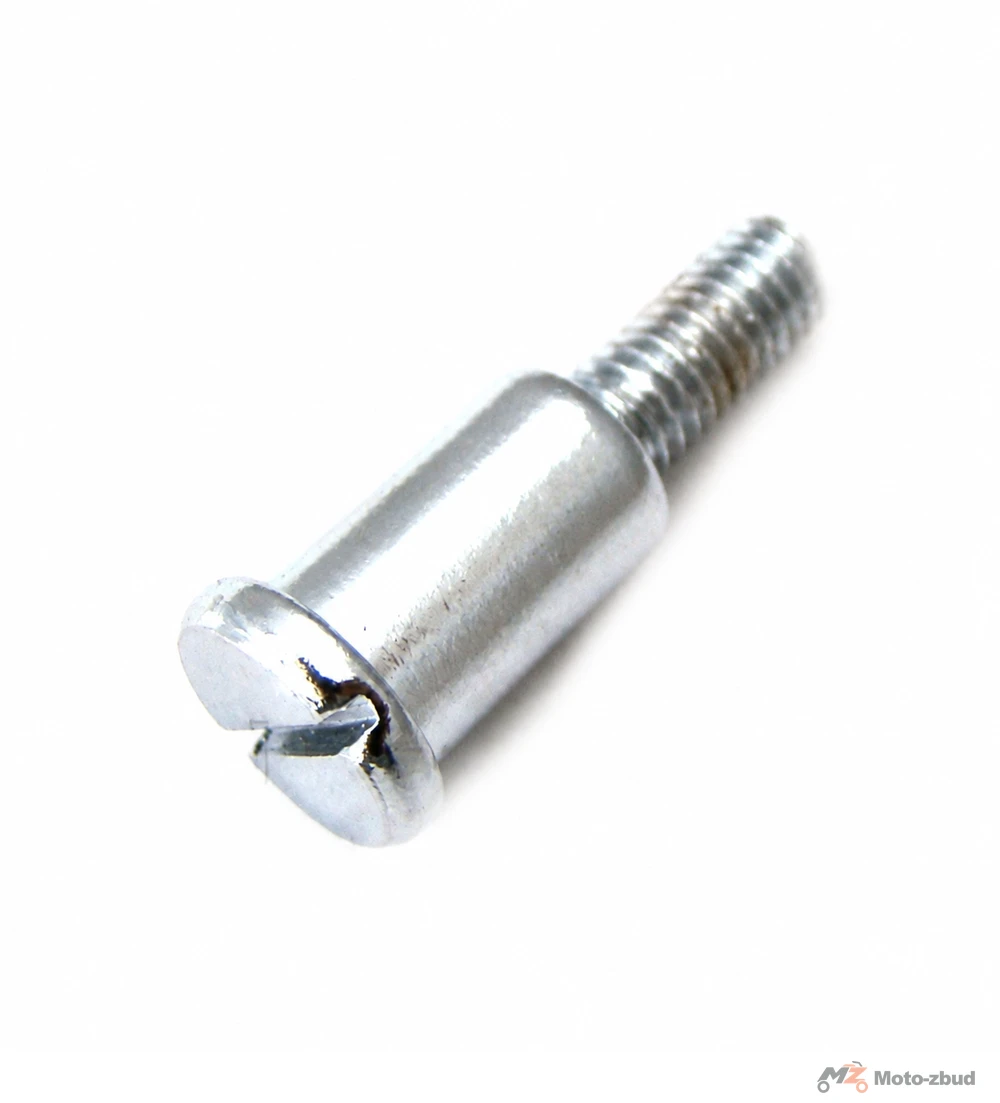 Junak M11/M11 CAFE/M14/M15/M16/M20/M25ADV125 125 cm³/25 cm³/320 cm³ śruba (specjalna) M6 × 28,5 mocowania dźwigni sprzęgła (chrom) (prowadnica 15 mm, śr.9,7 mm)