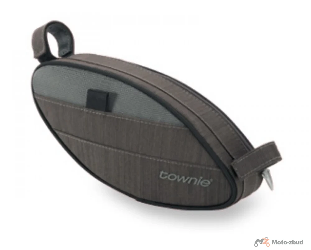 Electra sakwa pod ramę damska czarno-szara 804034