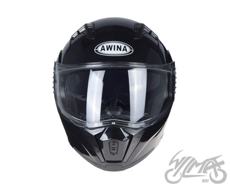Kask szczękowy Awina JK906 czarny — M, możliwe wady estetyczne — ujęcie 4