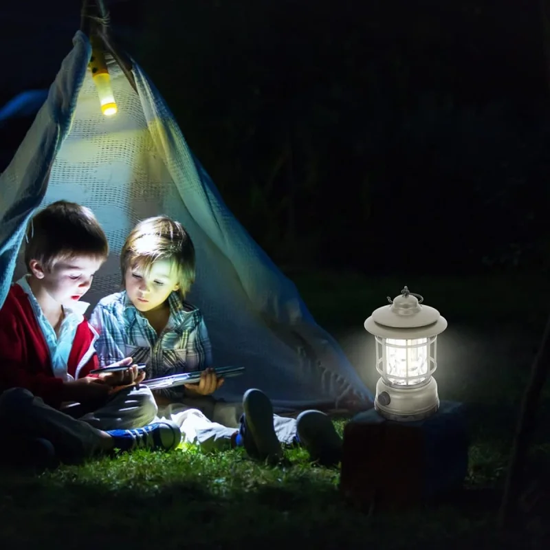 Lampa kempingowa aku. led cob usb — ujęcie 3