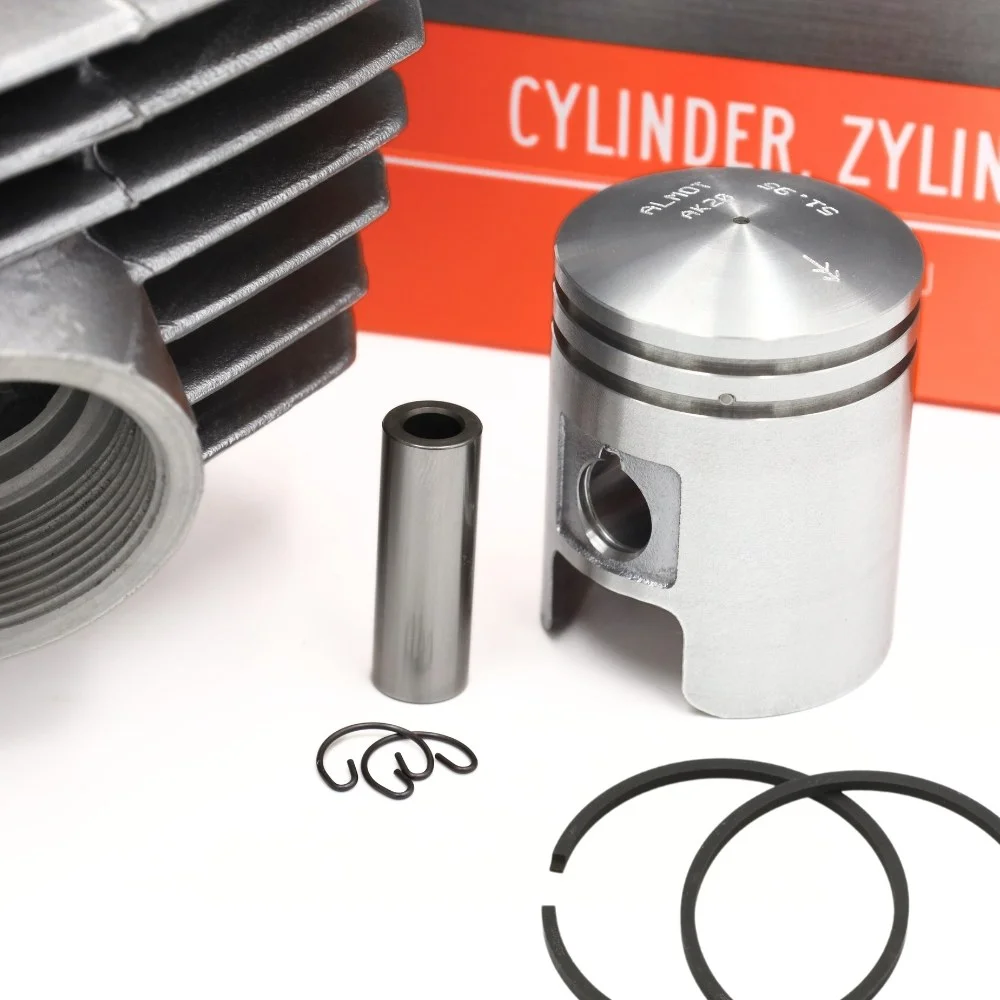 Cylinder mińsk 52,00 mm + tłok AK20 + pierścienie + sworzeń + segery — ujęcie 2