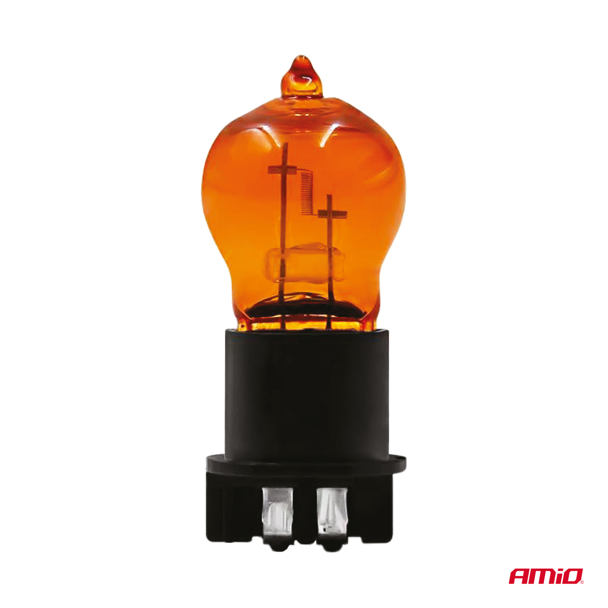Żarówka halogenowa PWY24W WP3.3x14.5-4 Amber 12 V 24 W — ujęcie 2