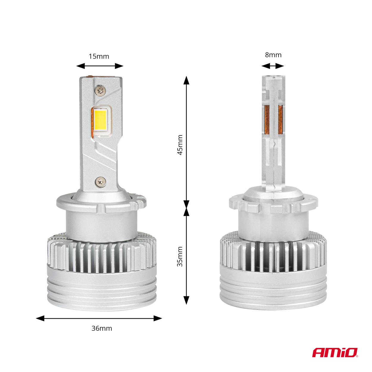 Żarówki żarniki LED seria D-Basic D4S D4R 6000K Canbus — ujęcie 3