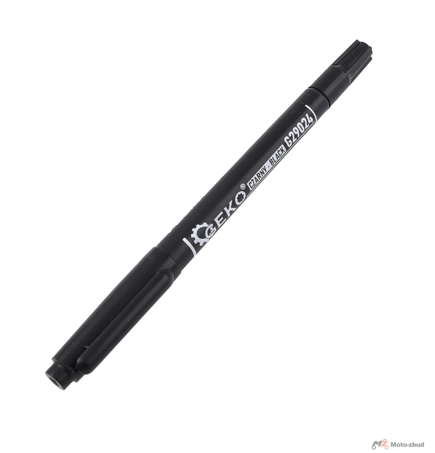 Marker dwustronny wodoodporny uniwersalny czarny