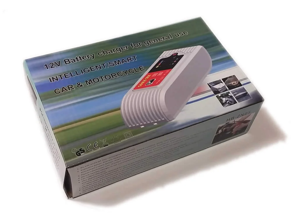 Prostownik samochodowy / ładowarka impulsowa (cyfrowa) 6V/12V 4A — ujęcie 4