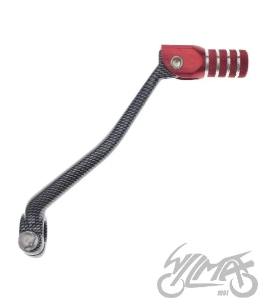 Dźwignia zmiany biegów do Kawasaki czerw/carbon — ujęcie 2