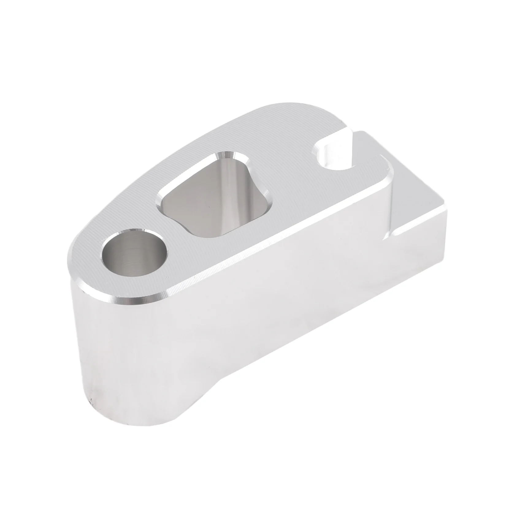 Blokada koła Simson aluminium CNC srebrny Racing Force — ujęcie 1