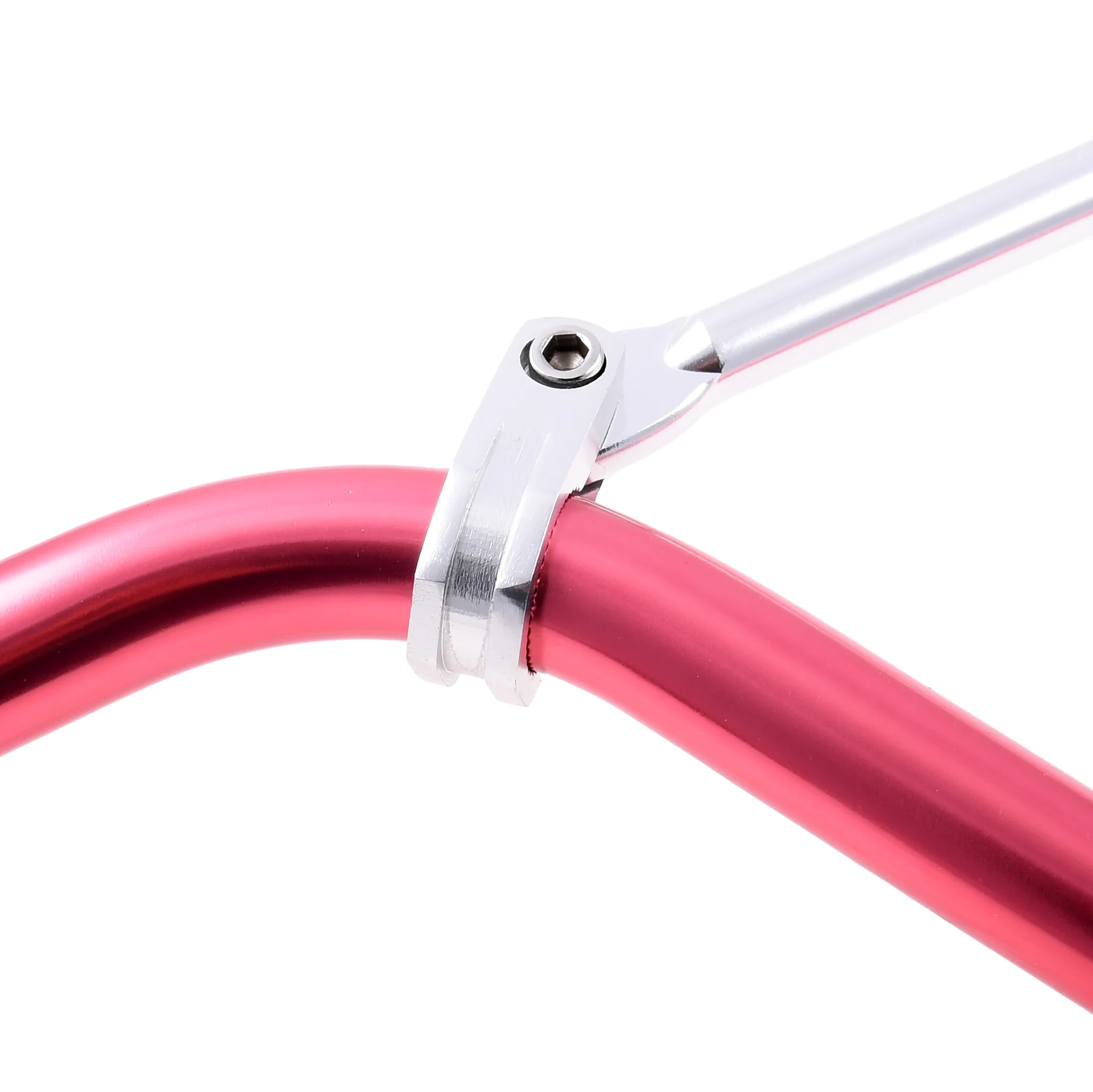 Kierownica Racing Force różowy połysk 22 mm 71,5 cm — ujęcie 3