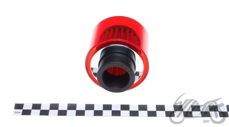 Filtr powietrza 30 mm z czerwoną osłoną plastikową — ujęcie 3