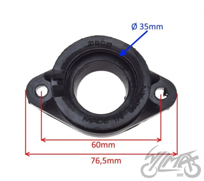 Króciec gaźnika do Suzuki GN 125 — SGN3052 — ujęcie 2