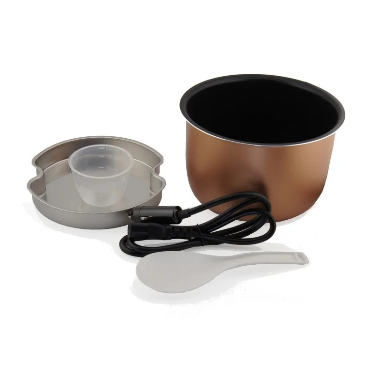 Ryżowar samochodowy 2l Multicooker 12V 24V TIR BUS LCD timer — ujęcie 8
