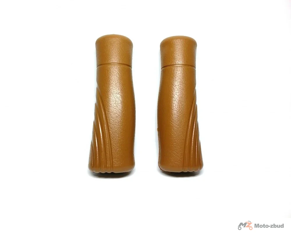 Chwyt kier. gumowy 120 mm pik brąz