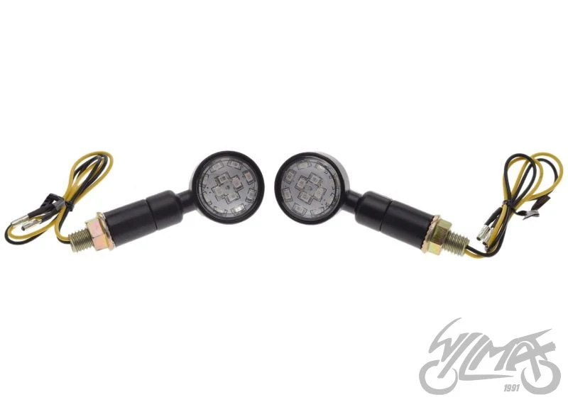 Kierunkowskazy LED AM1456 — czarne, komplet 2 sztuk — ujęcie 1