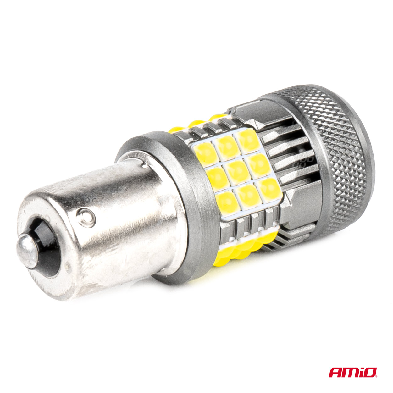Żarówki LED CANBUS PRO series 1156 BA15S P21W R10W R5W 36x3030 SMD FAN White 12 V 24 V — ujęcie 4
