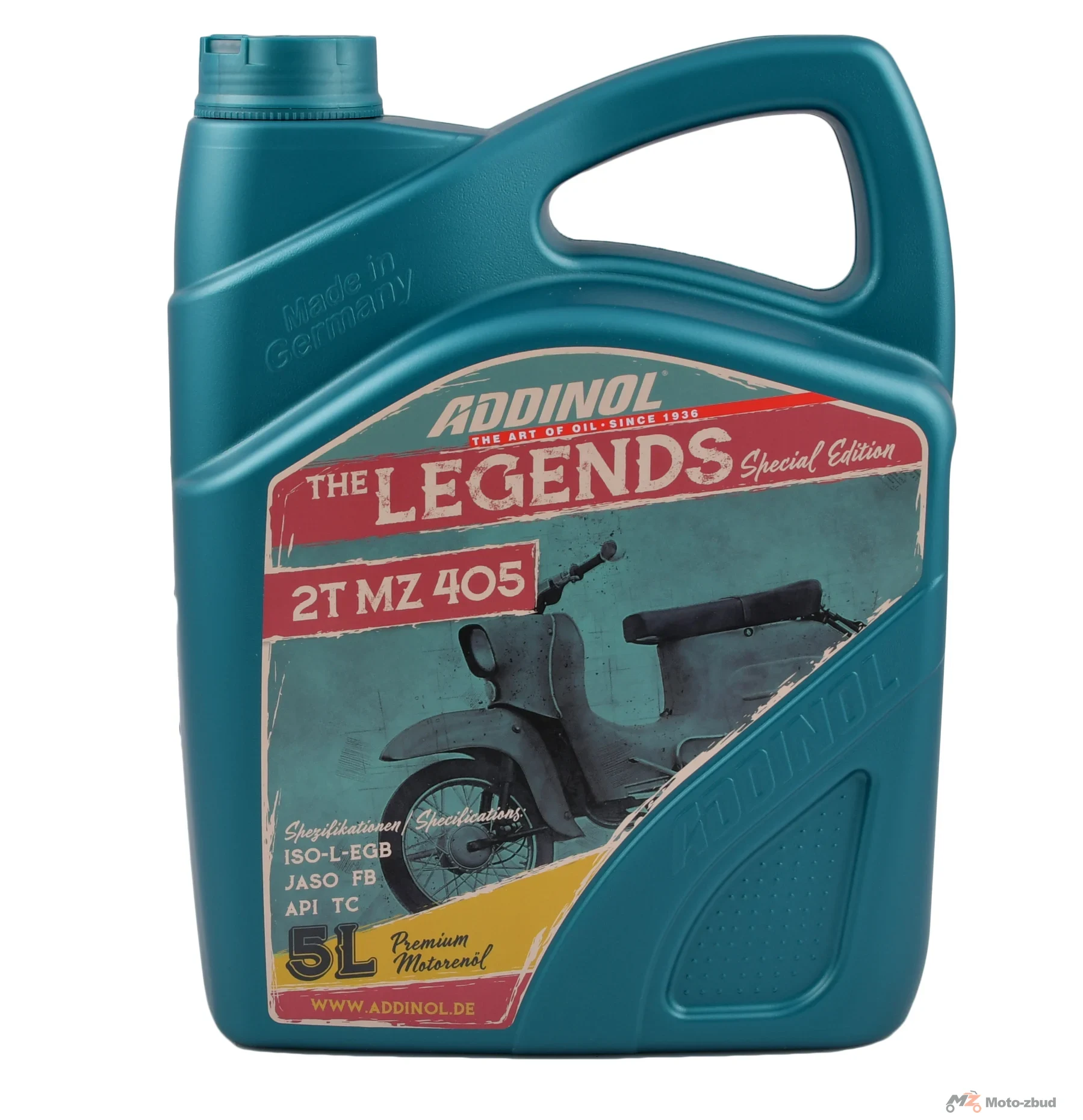 Olej silnikowy Addinol MZ405 legends 2T 5 l