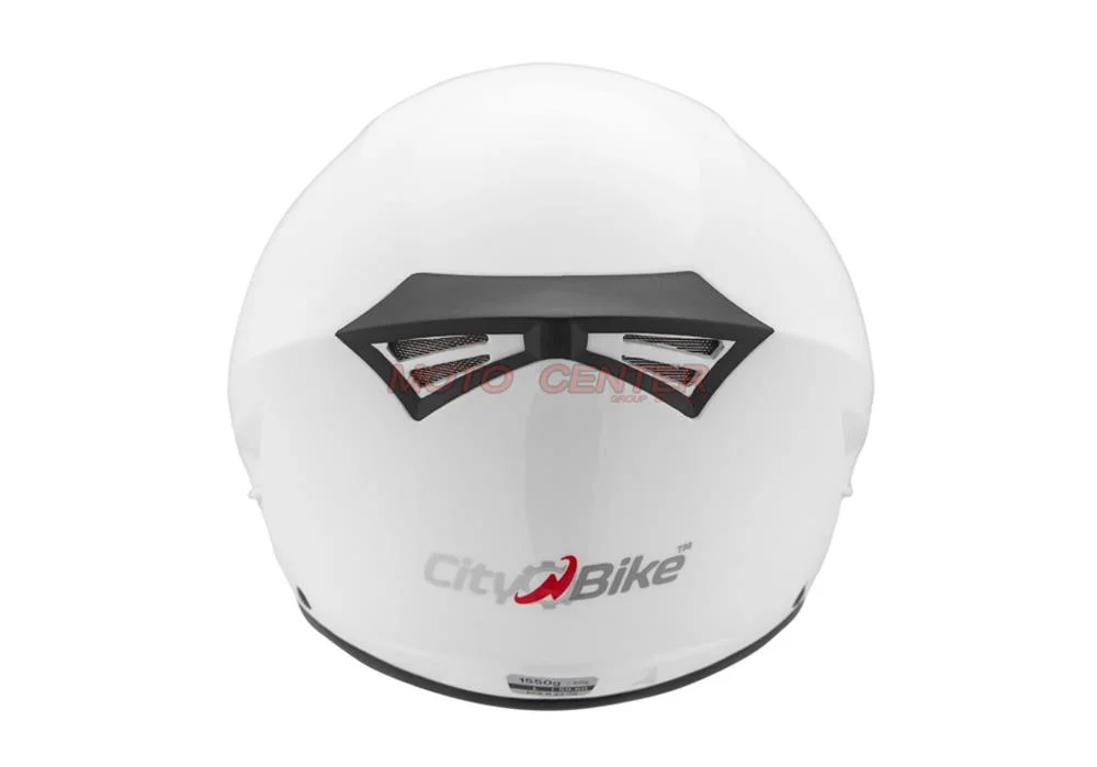 Kask motocyklowy otwarty City-Bike WL-202 biały rozmiar S ECER22.06 — ujęcie 3