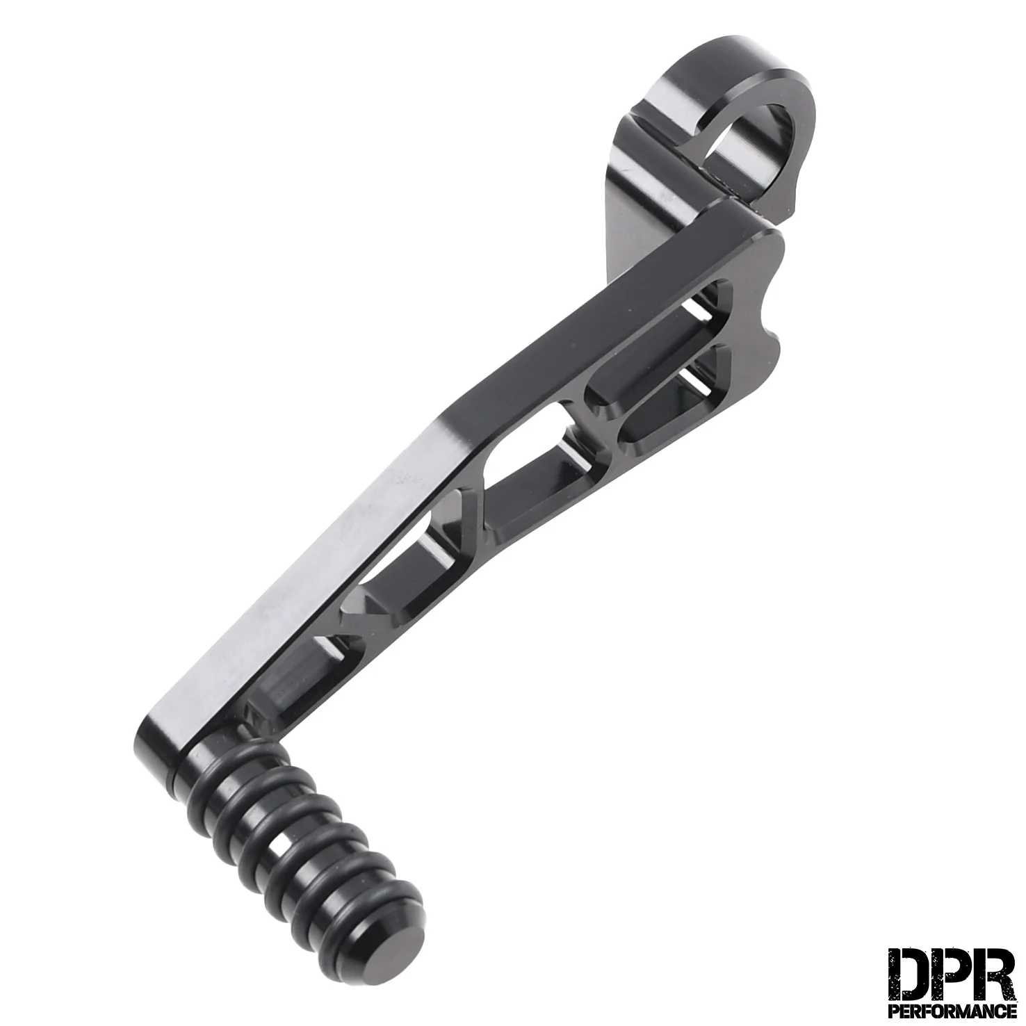 Dźwignia zmiany biegów Simson S51 czarna aluminium CNC racing DPR Performance — ujęcie 1