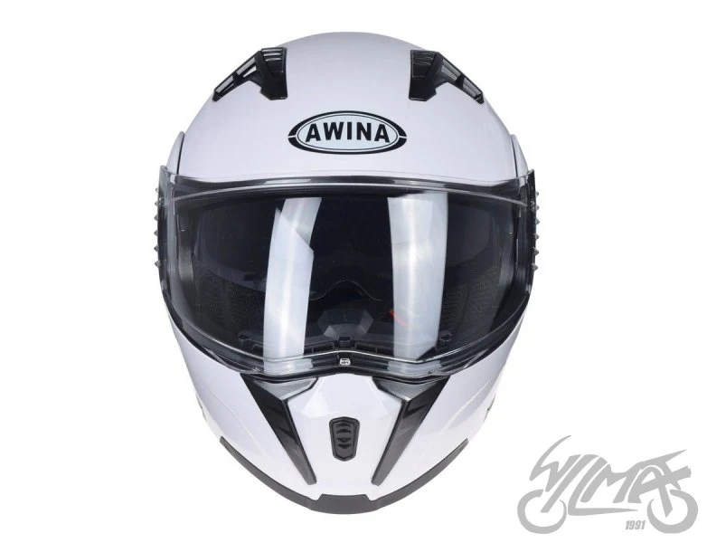 Kask Awina Otwierana Szczęka JK906 Biały — rozmiar M — ujęcie 4